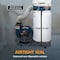 Powertec Dust Collector Lower Bag 20 in. Dia. x 30 in., Dust Collector Bottom Bag with Clear Window & Zipper 70351 - alternate 4